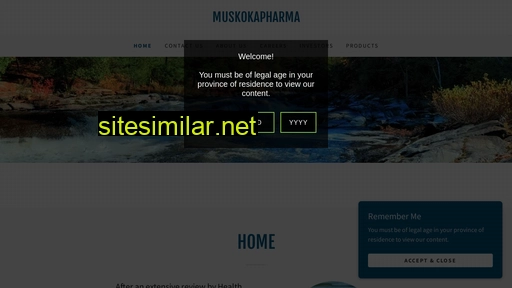 muskokapharma.ca alternative sites