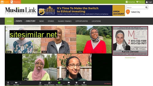 muslimlink.ca alternative sites