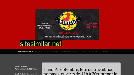 mustangpizza.ca alternative sites
