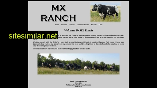 mxranch.ca alternative sites