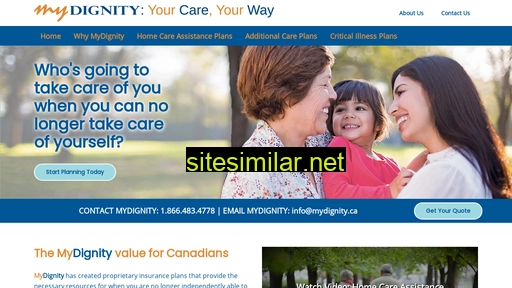mydignity.ca alternative sites