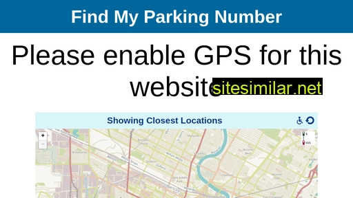Myparkingnumber similar sites