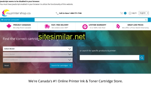 myprintershop.ca alternative sites