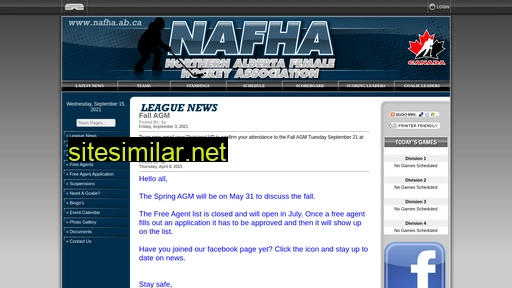 nafha.ab.ca alternative sites