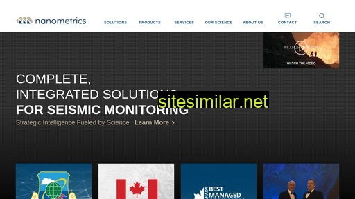 nanometrics.ca alternative sites