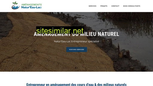 natureaulac.ca alternative sites