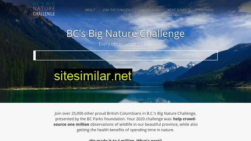 naturechallenge.ca alternative sites