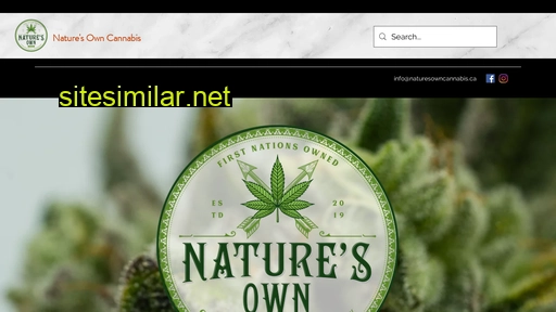 naturesowncannabis.ca alternative sites