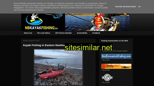 nbkayakfishing.ca alternative sites