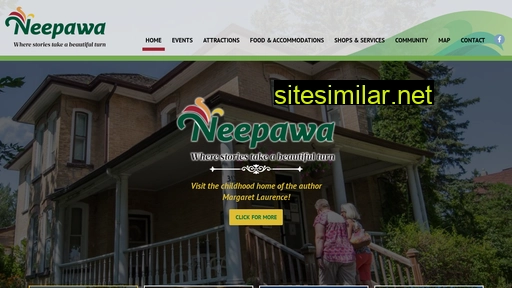 neepawatourism.ca alternative sites