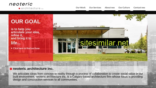 Neotericarchitecture similar sites