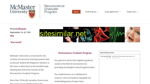 Neurosciencemcmaster similar sites
