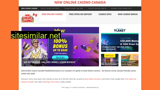 newonlinecasino.ca alternative sites