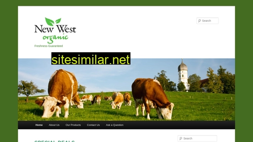 newwestorganic.ca alternative sites