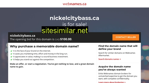 nickelcitybass.ca alternative sites