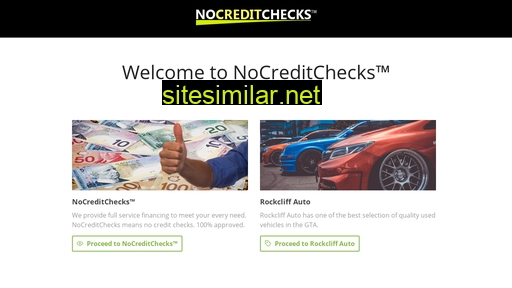 Nocreditchecks similar sites