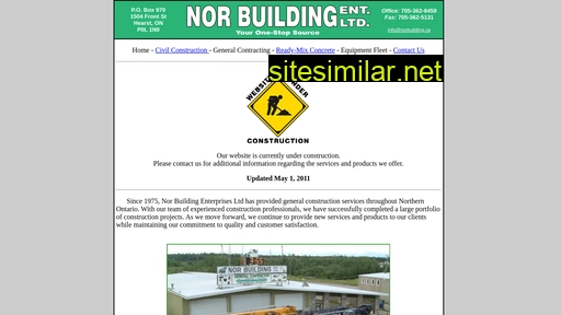 norbuilding.ca alternative sites