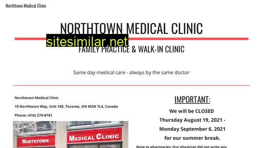 Northtownmedical similar sites