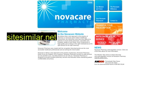 Novacarepharmacy similar sites