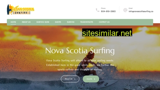 novascotiasurfing.ca alternative sites