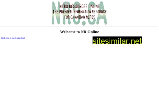 nro.ca alternative sites