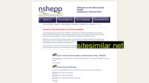 nshepp.ca alternative sites