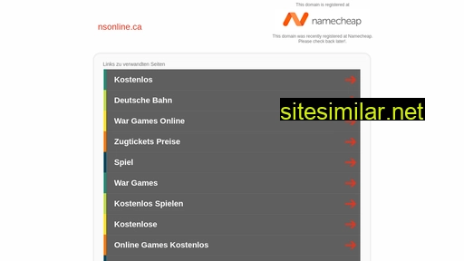 nsonline.ca alternative sites