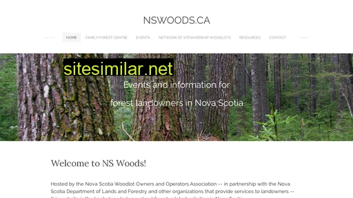 nswoods.ca alternative sites