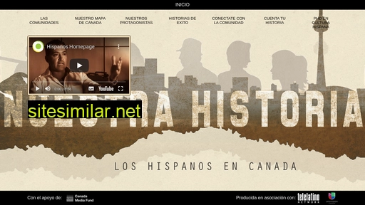 nuestrahistoria.ca alternative sites