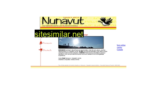 nunatour.nt.ca alternative sites