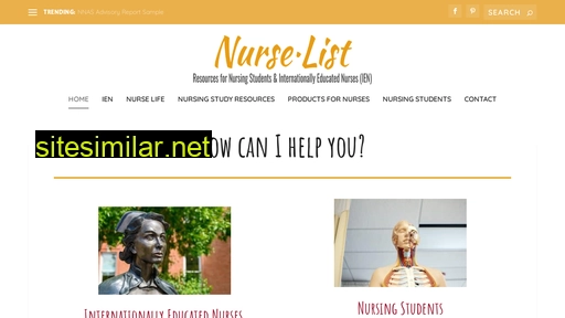 nurselist.ca alternative sites