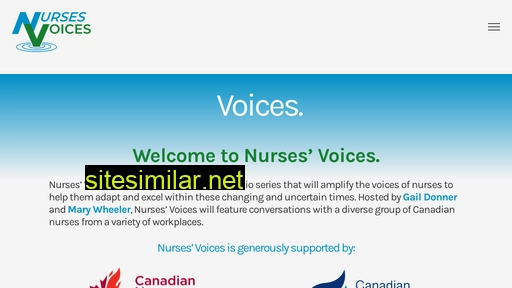 nursesvoices.ca alternative sites