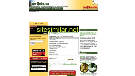 nwtjobs.ca alternative sites