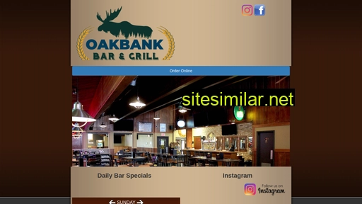 oakbankbarandgrill.ca alternative sites