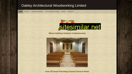 Oakleyarchitecturalwoodworking similar sites
