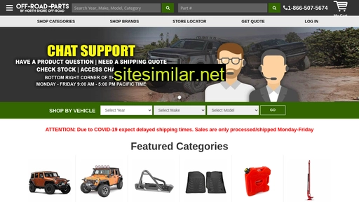 Offroadparts similar sites