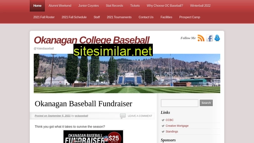 Okanagancollegebaseball similar sites
