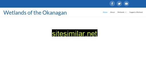okanaganwetlands.ca alternative sites
