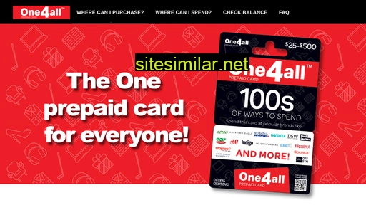 one4allcard.ca alternative sites