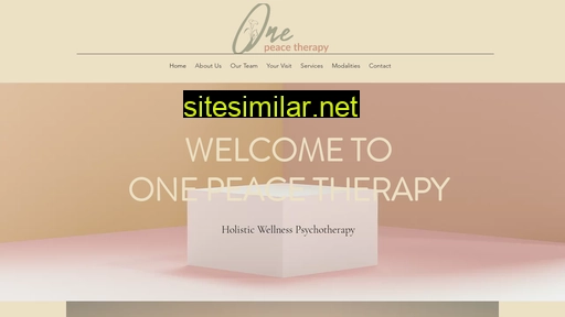 onepeacetherapy.ca alternative sites