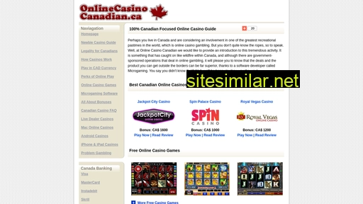 onlinecasinocanadian.ca alternative sites