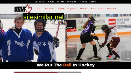 Ontarioballhockeyfederation similar sites