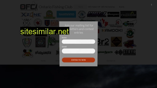 ontariofishingclub.ca alternative sites