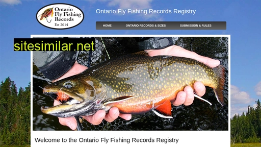 ontarioflyfishingrecords.ca alternative sites