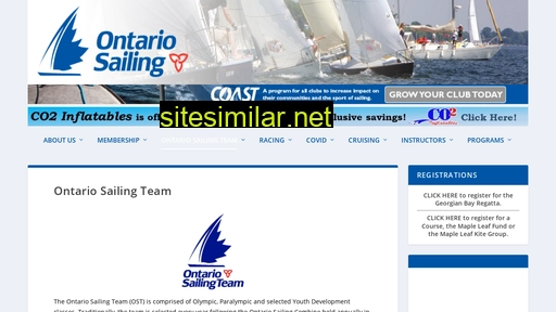 Ontariosailing similar sites