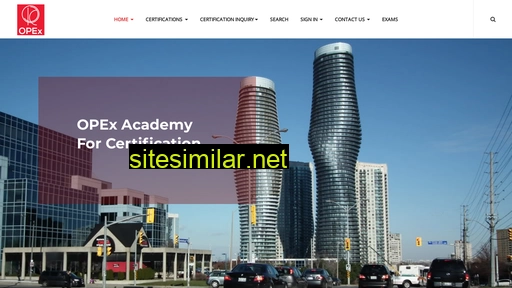 opex-academy-for-certification.ca alternative sites