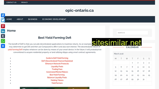 opic-ontario.ca alternative sites