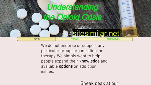 opioidhelp.ca alternative sites