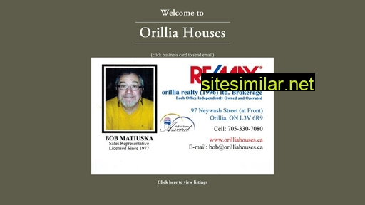 orilliahouses.ca alternative sites