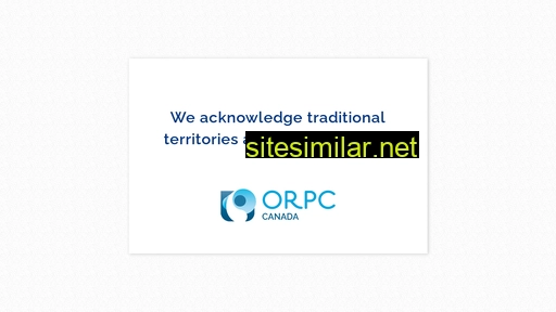 orpc-canada.ca alternative sites